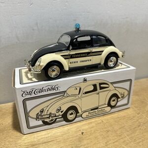 Ertl Volkswagen Beetle Bank Tennessee State Trooper 1:25 Diecast 1999 w/ Box